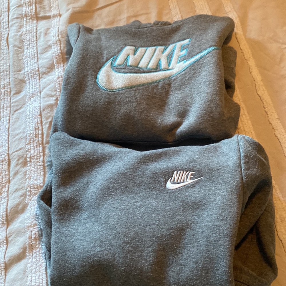 2 Boys Nike Hoodies